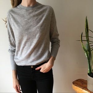 Cashmere “boyfriend sweater”